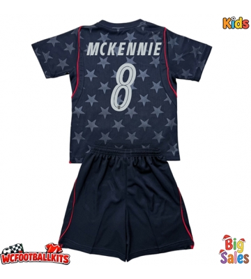 United States Weston McKennie #8 Replica Away Stadium Kit for Kids World Cup 2026 Short Sleeve (+ pants)